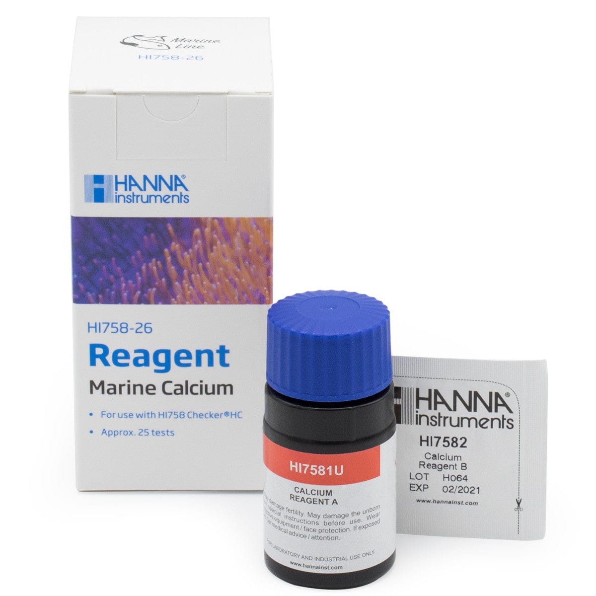 Calcium Reagent - 25 Tests - Hanna Instruments