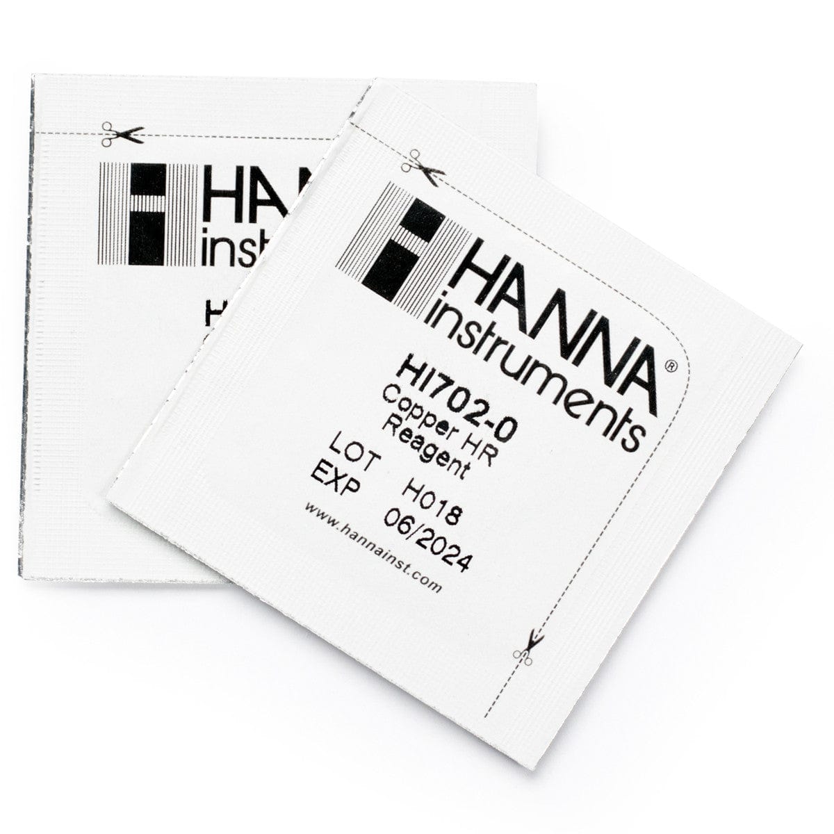Copper High Range Reagent - 25 Tests - Hanna Instruments