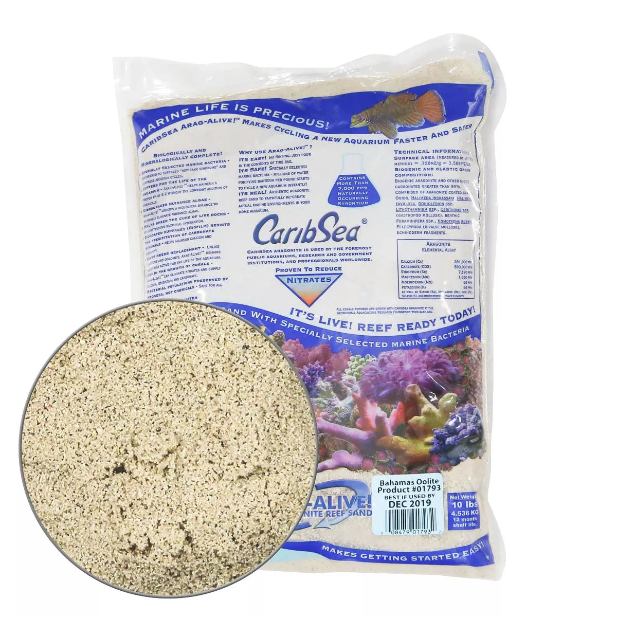 Bahama Oolite Sand - CaribSea