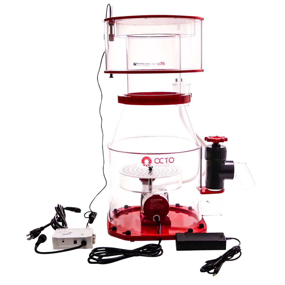 Regal 300SSS 12″ Space Saving Protein Skimmer (Varios) - Reef Octopus