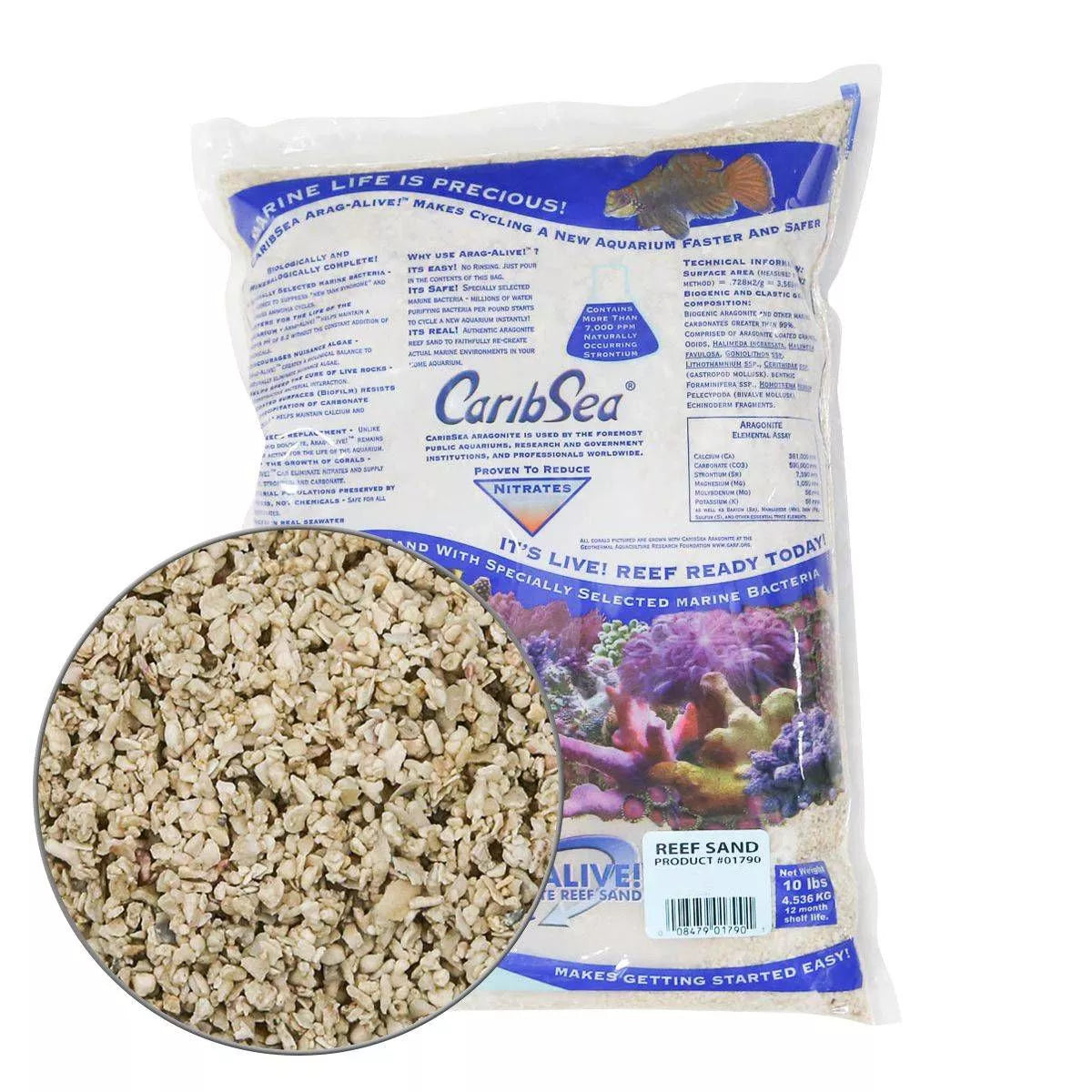 Arag-Alive Reef-Grade Sand - CaribSea