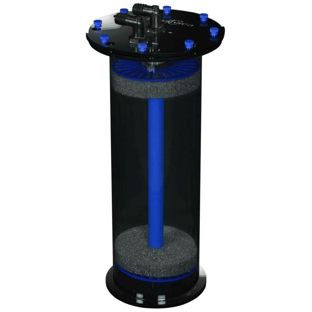 Media Chamber Reactor - 6" x 18" - Blue - Bashsea