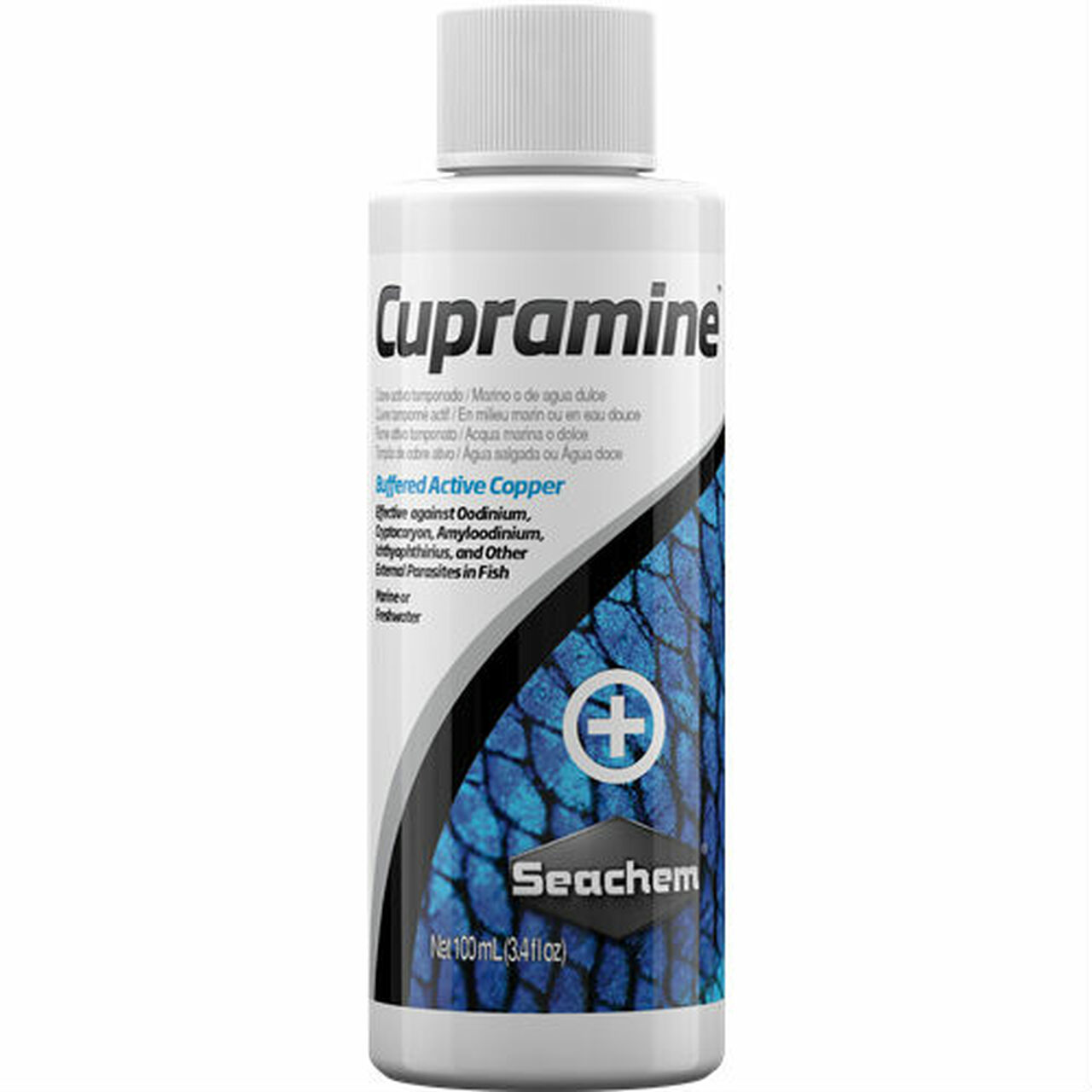Cupramine - Copper Parasite Treatment - Seachem - Seachem