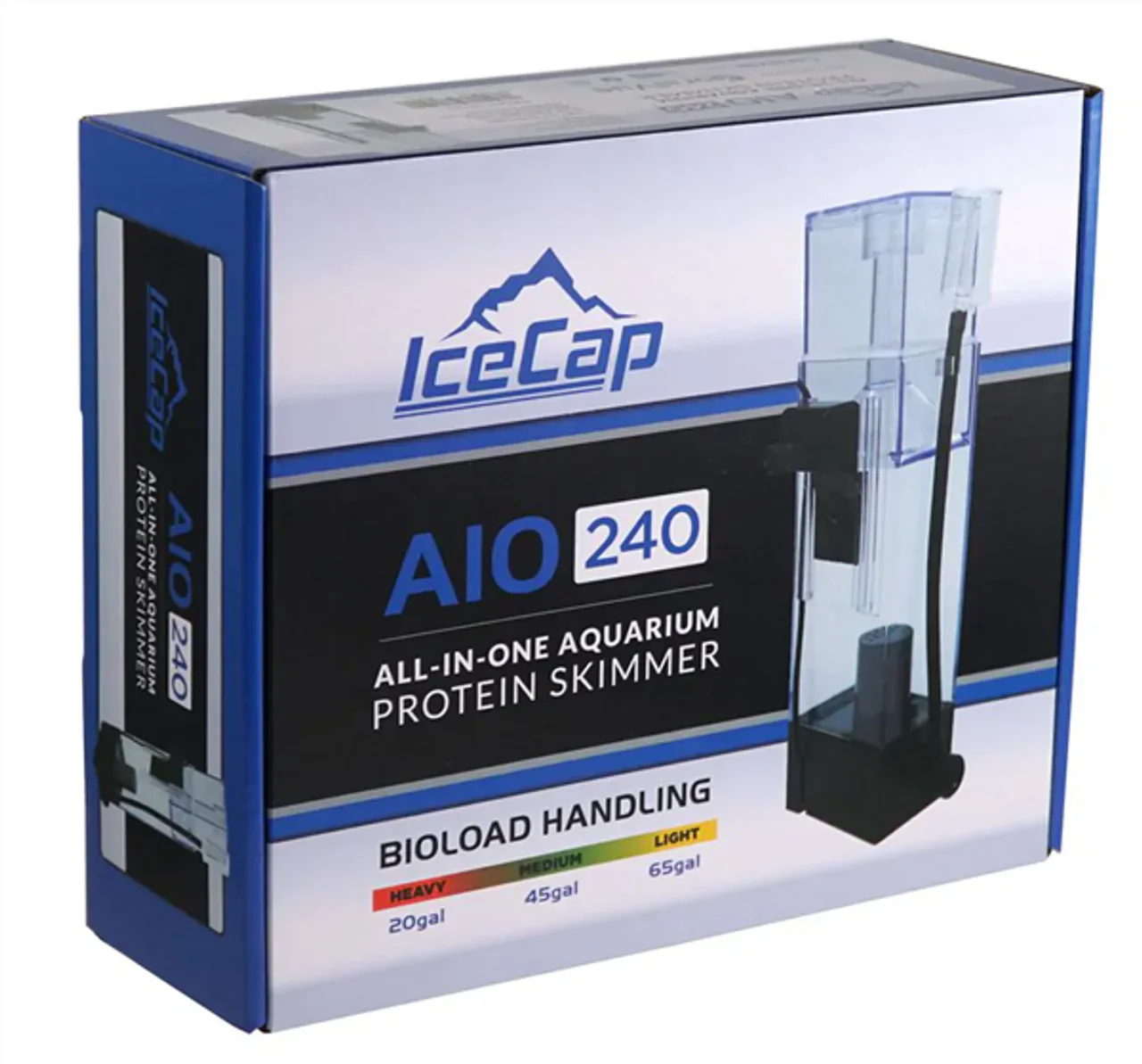 240 All-In-One Aquarium Protein Skimmer - Ice Cap