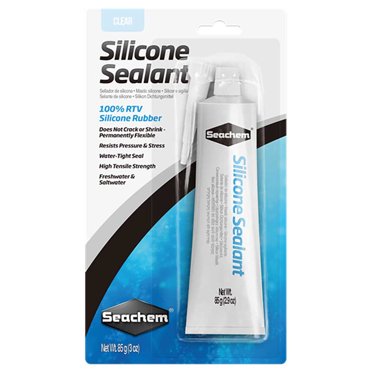 Clear Silicone Sealant - 3oz - Seachem - Seachem