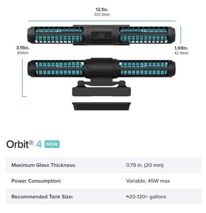 Orbit 4 Cross-Flow Pump - AquaIllumination