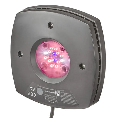 Prime 16 LED Fuge Light - Black Body - Aqua Illumination