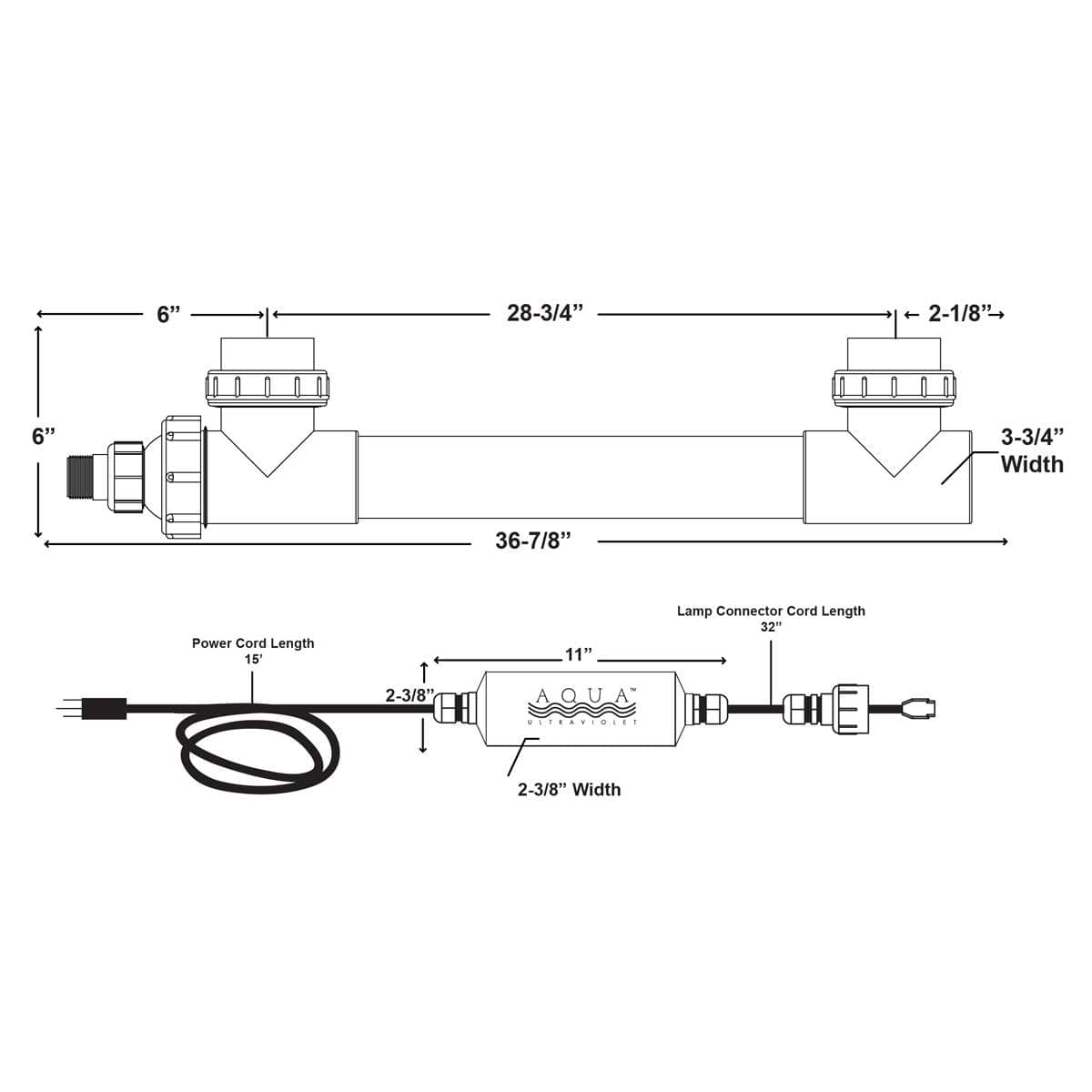 40 Watt Classic UV Sterilizer - Aqua Ultraviolet