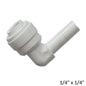 90 Degree Elbow - 1/4" Insert To Push