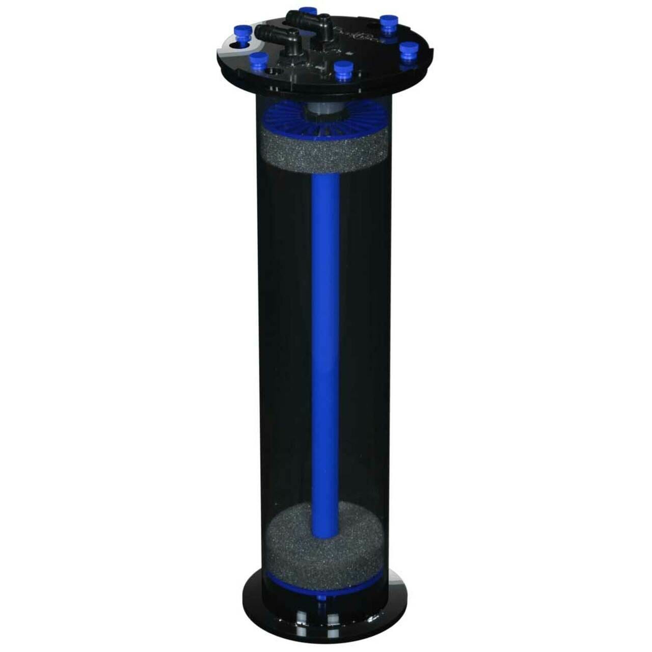 Media Chamber Reactor - 4" x 18" - Blue - Bashsea