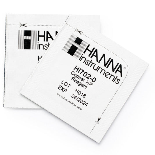 Copper High Range Reagent - 25 Tests - Hanna Instruments