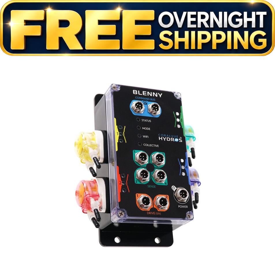 HYDROS Blenny Aquarium Controller + 4-Head Doser