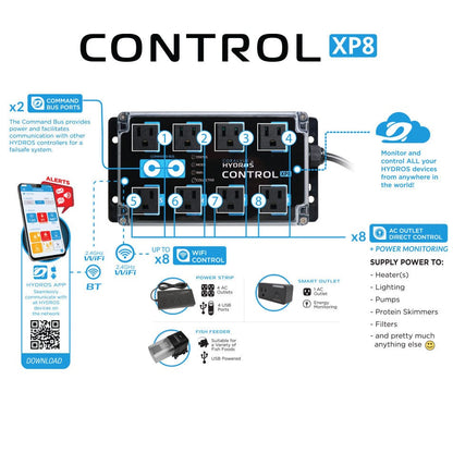 XP8 Energy Bar Aquarium Controller - Hydros