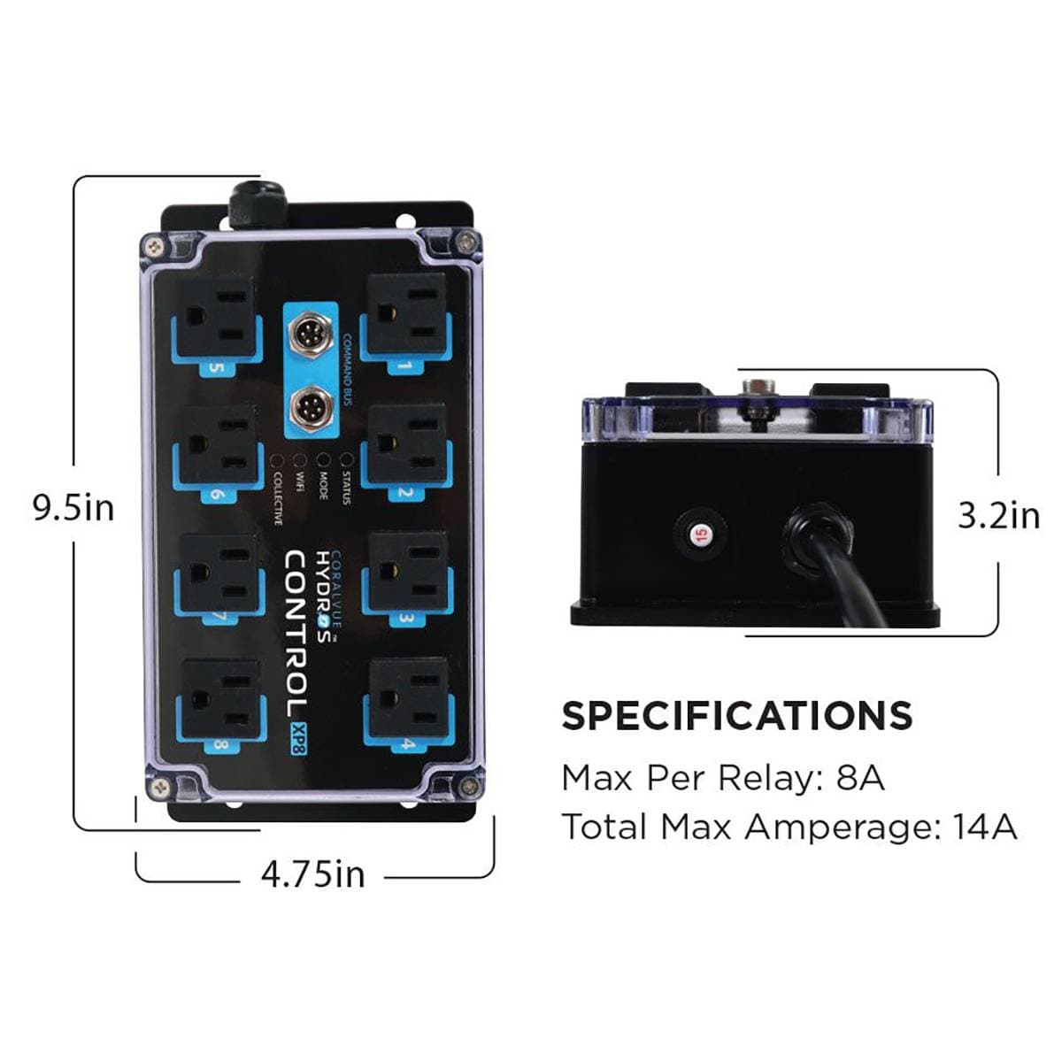 XP8 Energy Bar Aquarium Controller - Hydros
