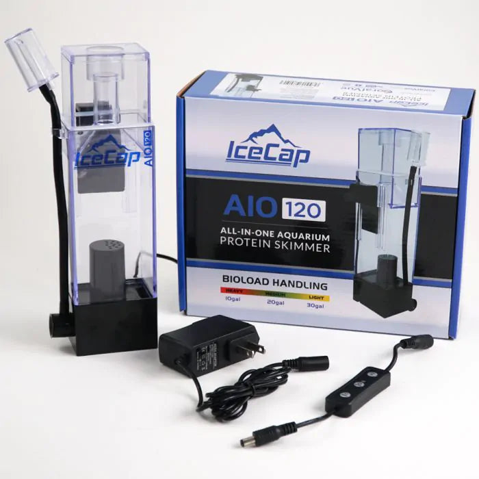 120 All-In-One Aquarium Protein Skimmer - Ice Cap