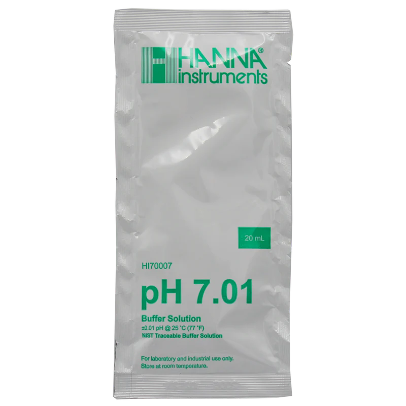 pH Calibration Solution - 7.01 - Hanna Instruments - Hanna Instruments