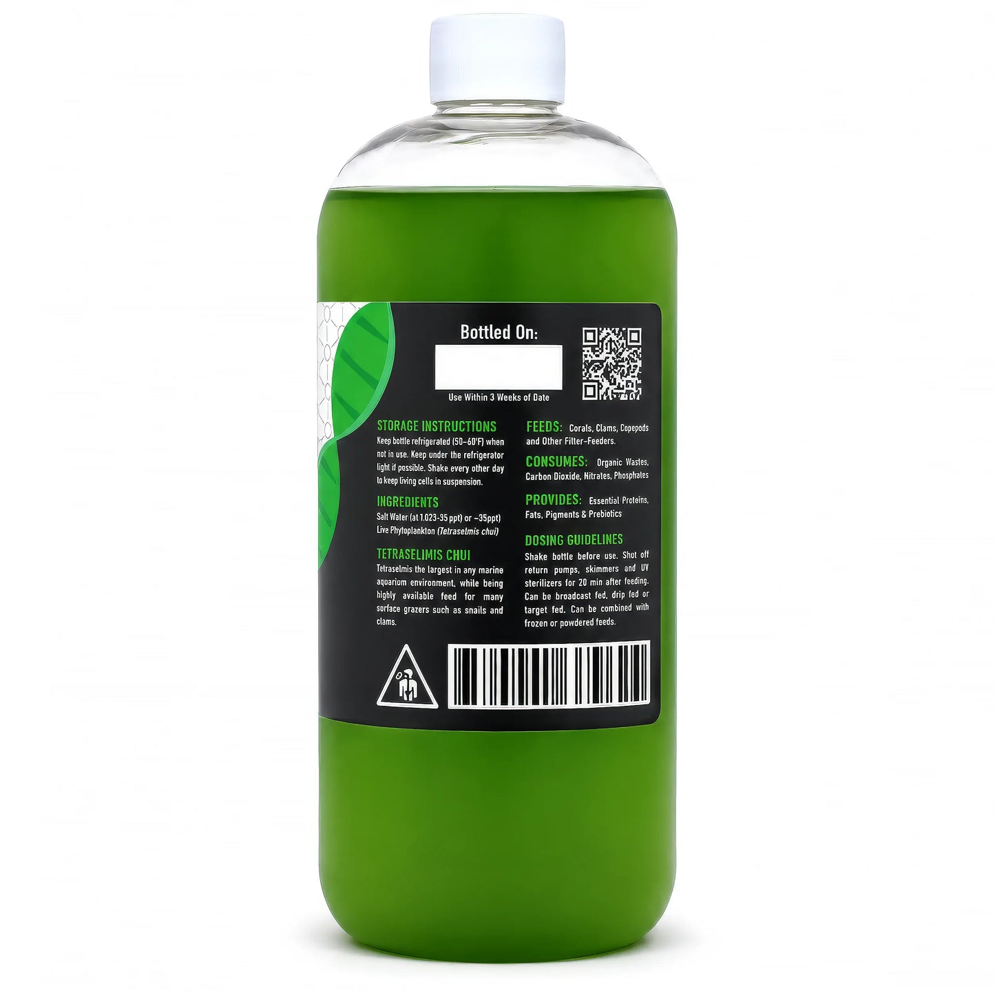 Ocean Pastures Live Green Phytoplankton - Reef Genetics