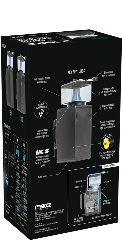 Shark Skimmer 300 Internal Filter - Sicce