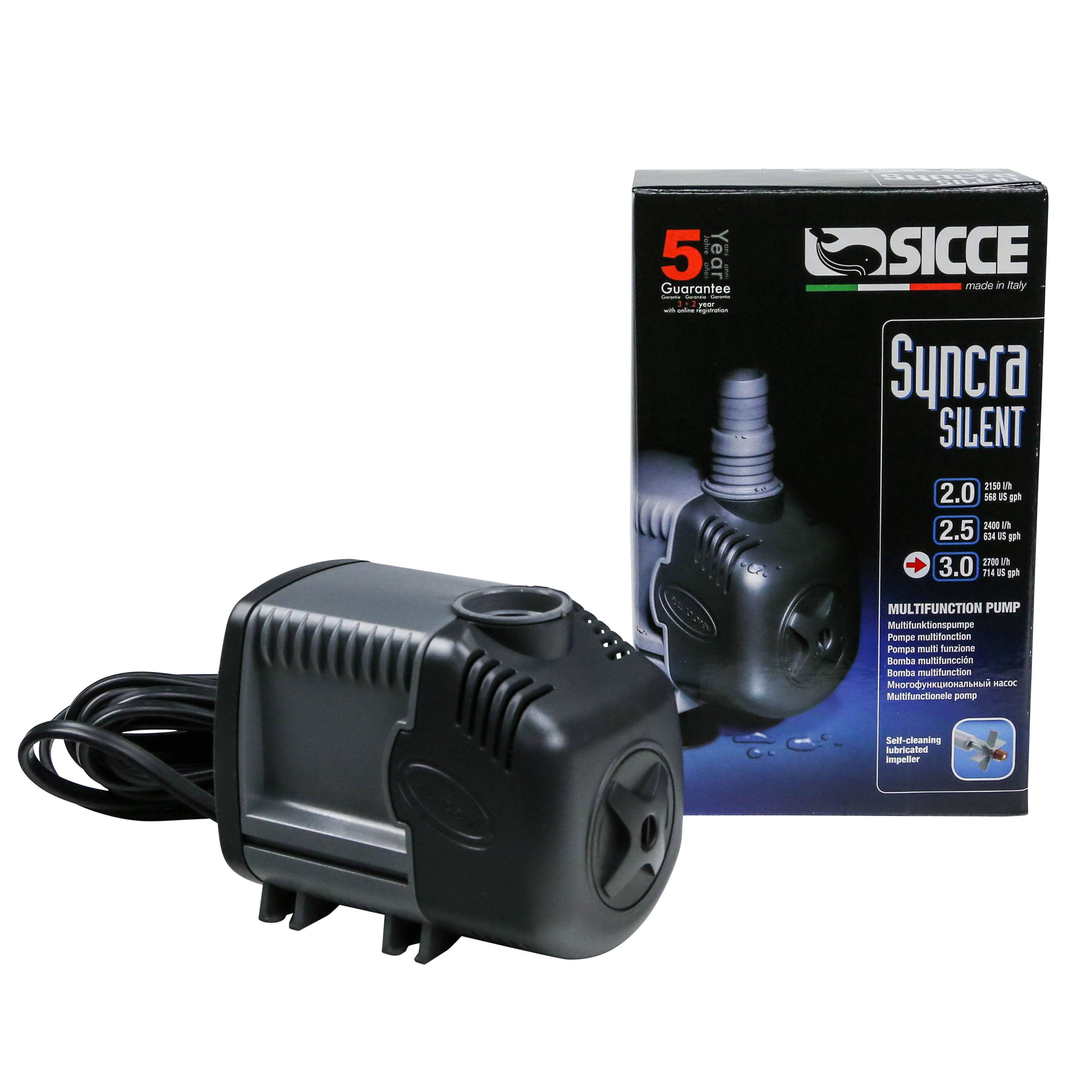 Syncra Silent 3.0 Pump (714 GPH) - Sicce - Sicce
